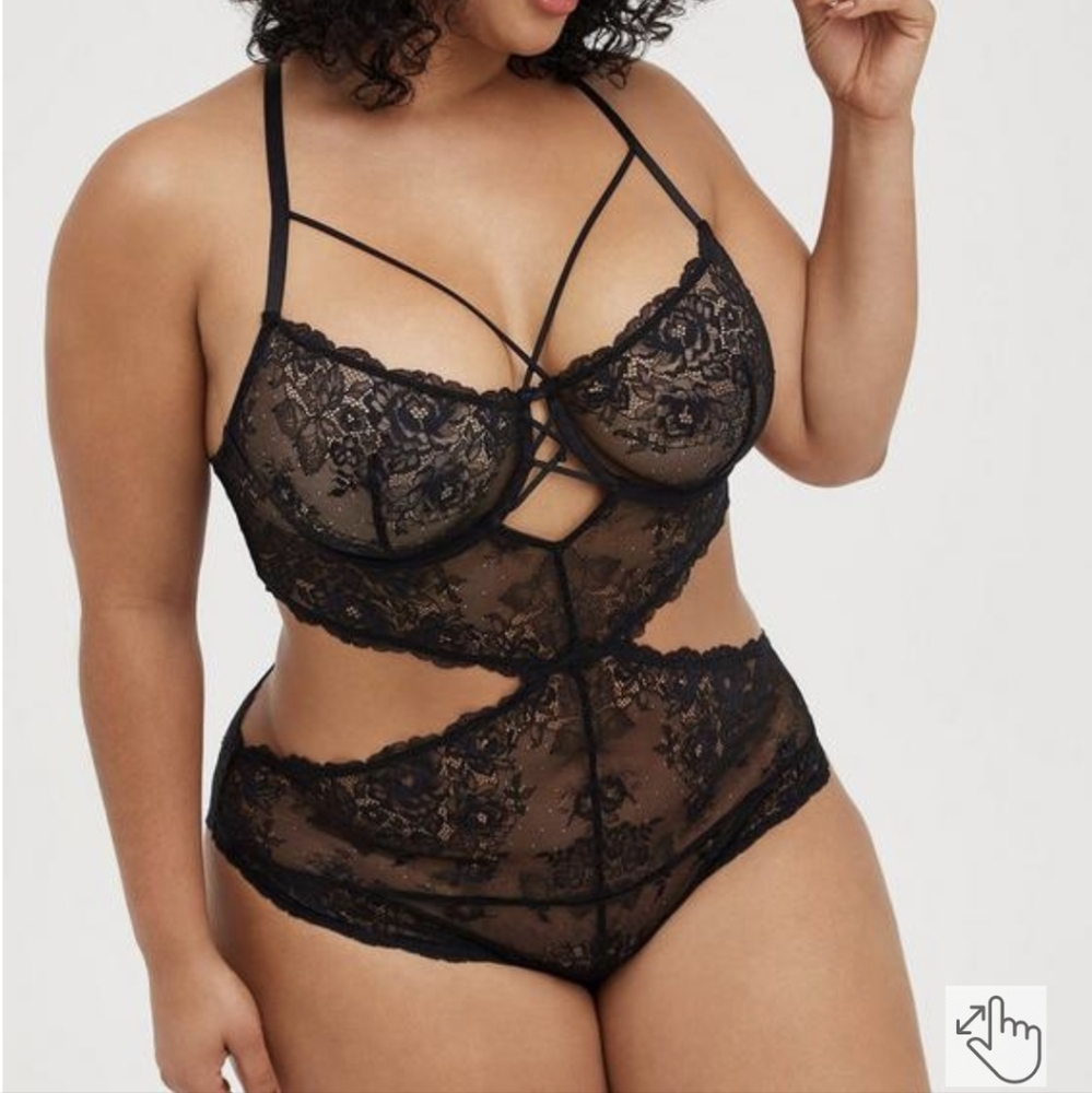 Torrid Open Gusset Bodysuit